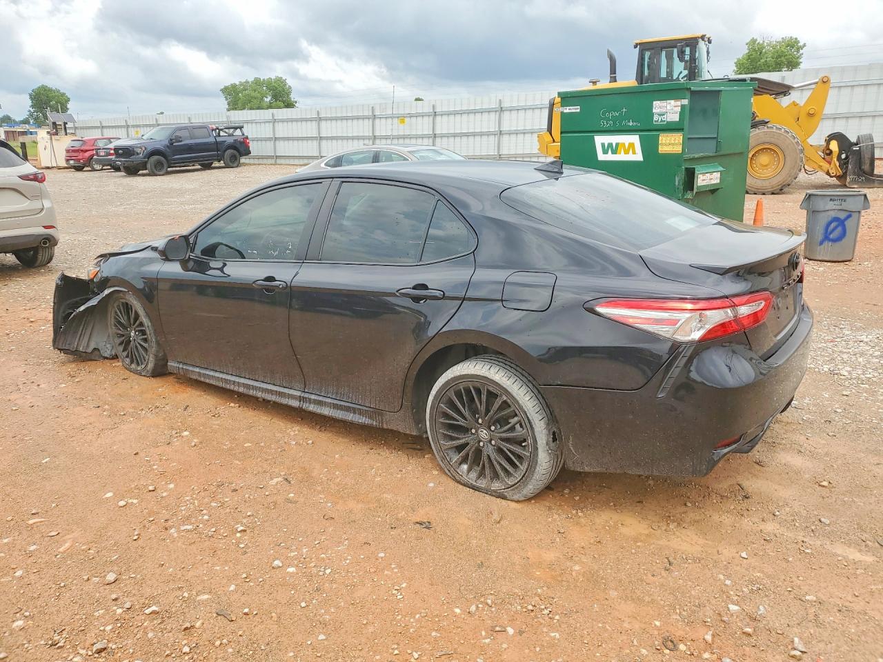 2019 Toyota Camry VIN 4T1B11HK2KU268573 COPART salvage auction — Front End, OK - CERT OF TITLE-SALVAGE (P), sold $5,100 on 2026-07-09 (photo 2)