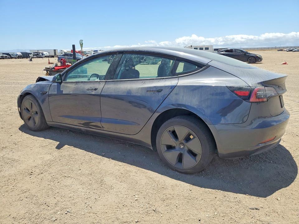 2023 Tesla Model 3 VIN 5YJ3E1EA5PF646118 COPART salvage auction — FRONT END, Ca - Salvage Certificate, sold $7,800 on 2026-07-06 (photo 2)