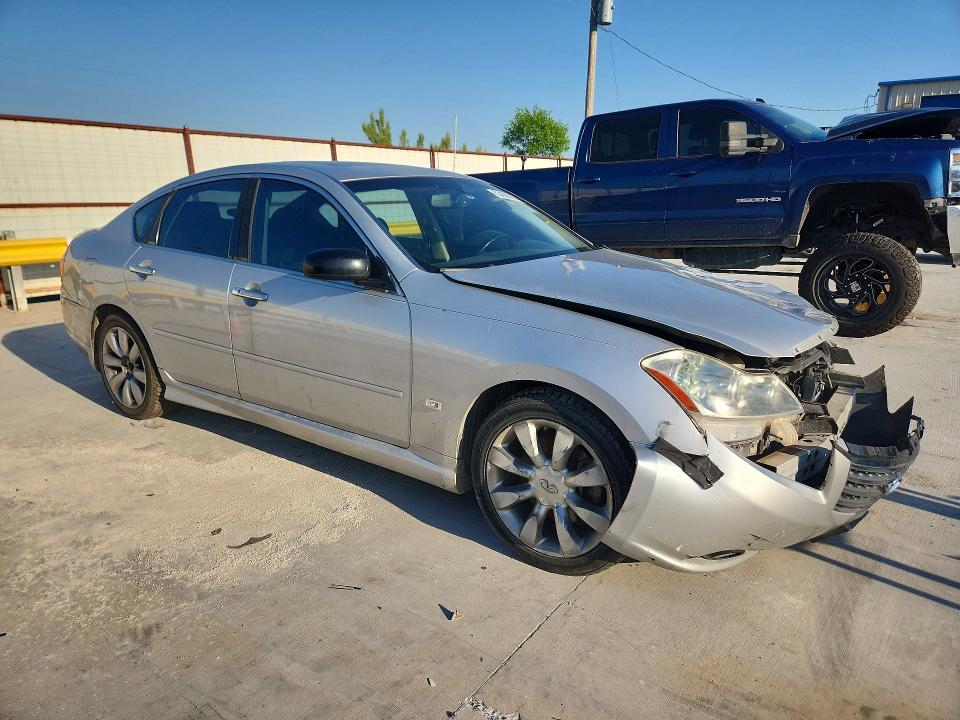 2007 Infiniti M VIN JNKAY01EX7M303327 COPART salvage auction — FRONT END, Tx - Cert Of Title-Rebuilt Salvage, sold $325 on 2026-07-14 (photo 4)