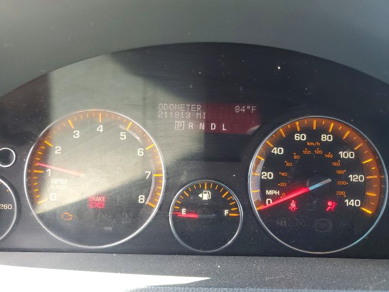 2009 Saturn Outlook VIN 5GZER13D89J112471 COPART salvage auction — REAR END, In - Cert Of Title-Salvage Title, sold $525 on 2026-07-06 (photo 9)