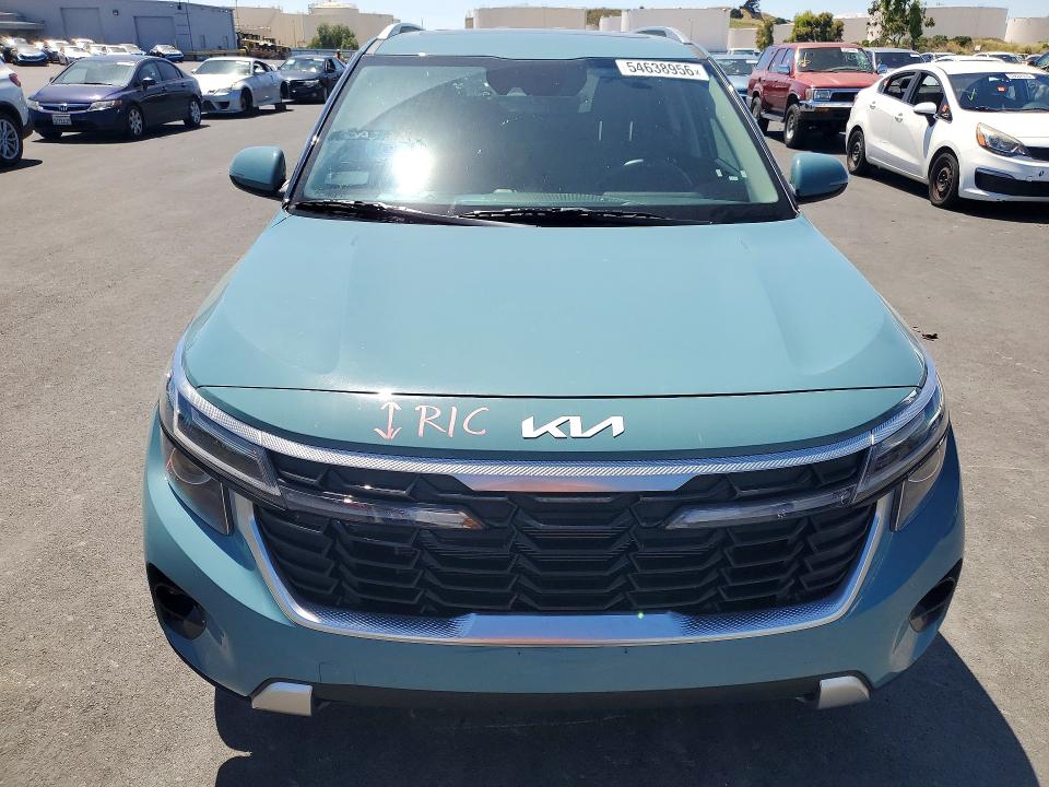2025 Kia Seltos VIN KNDERCAA7S7703402 COPART salvage auction — REAR END, Ca - Salvage Certificate, sold $8,800 on 2026-07-06 (photo 5)