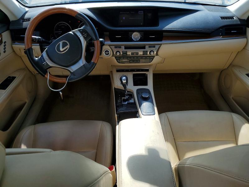2013 Lexus ES VIN JTHBW1GG3D2011678 COPART salvage auction — REAR END, IA - CERT OF TITLE-SALVAGE TITLE, sold $1,600 on 2026-07-08 (photo 8)