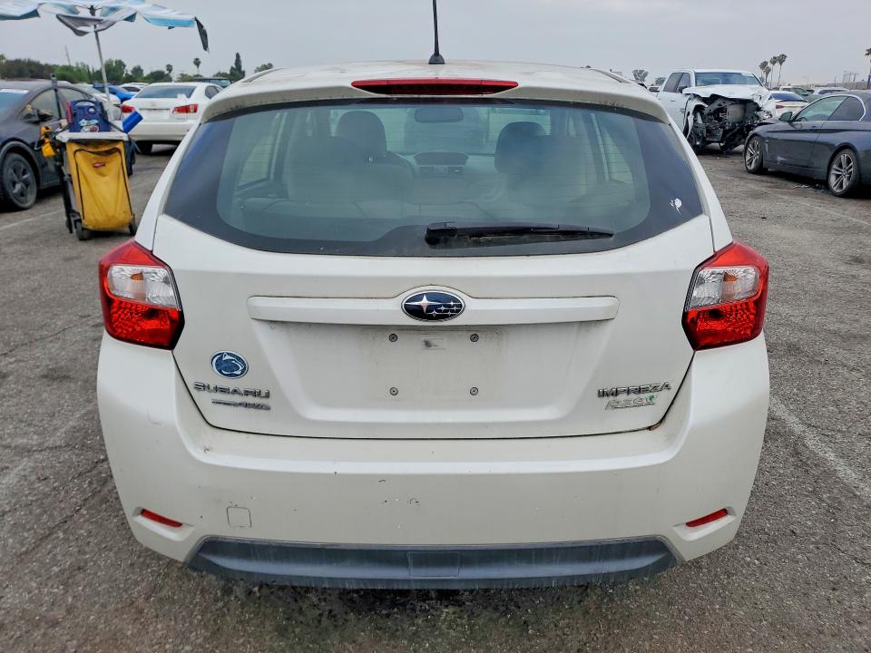 2013 Subaru Impreza VIN JF1GPAA61DH815162 COPART salvage auction — MINOR DENT/SCRATCHES, Ca - Dis/Dlr/Exp Only Clean Title, sold $750 on 2026-07-02 (photo 6)