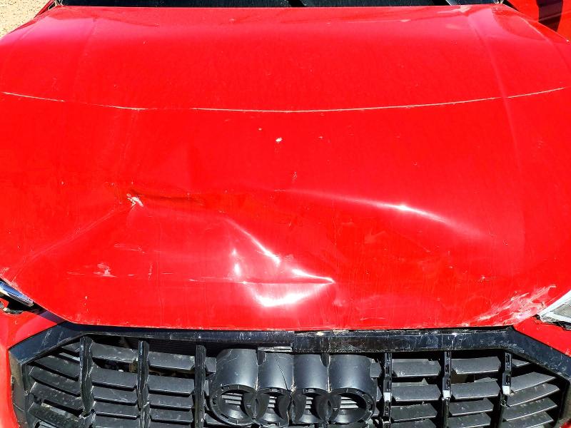 2024 Audi Q3 VIN WA1EEDF30R1062824 COPART salvage auction — FRONT END, Tx - Certificate Of Title (P), sold $11,400 on 2026-07-28 (photo 9)