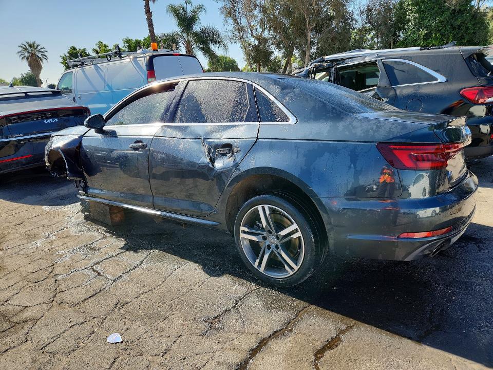 2018 Audi A4 VIN WAUENAF43JN004827 COPART salvage auction — FRONT END, Wv - Certificate Of Title, sold $200 on 2026-07-28 (photo 2)