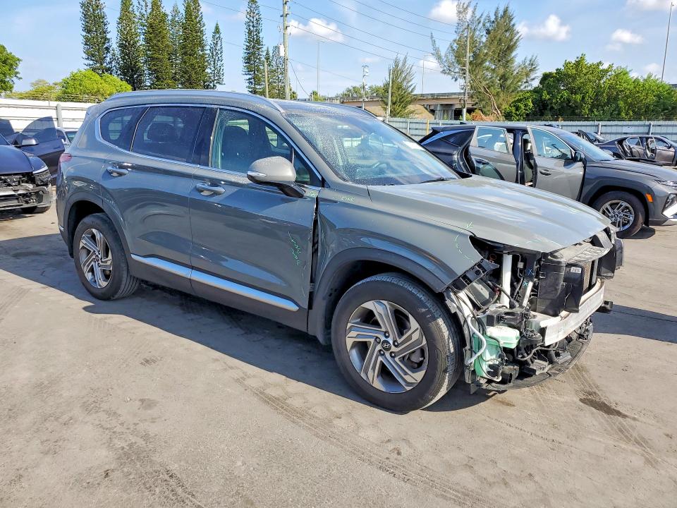 2020 Hyundai Santa fe VIN 5NMS34AJ9PH569440 COPART salvage auction — FRONT END, Fl - Cert Of Title Slvg Rebuildable, sold $9,100 on 2026-07-29 (photo 4)