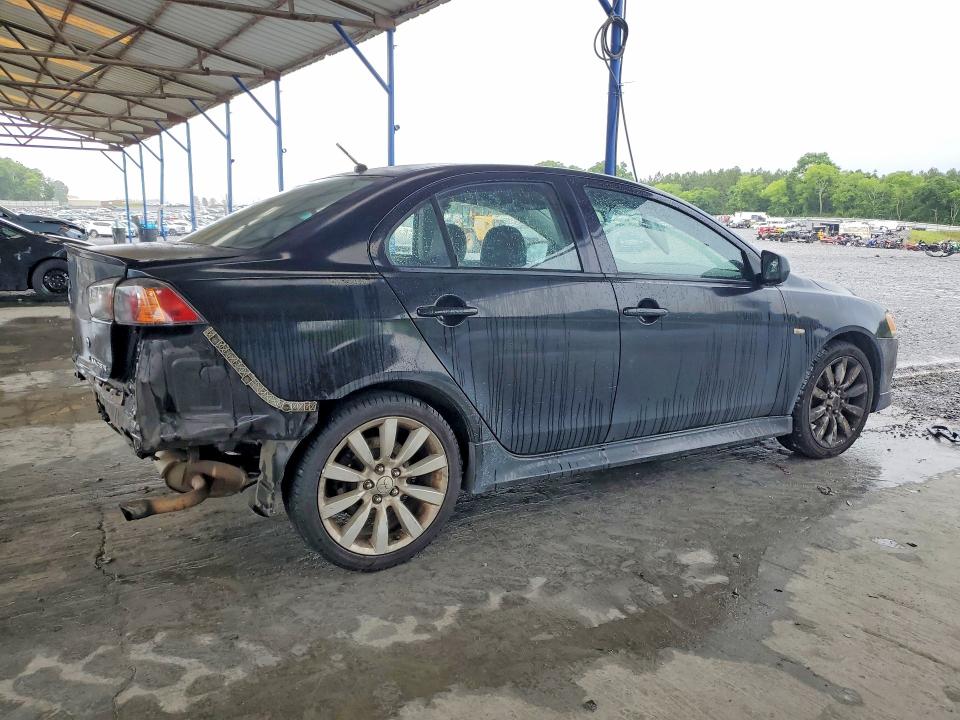 2011 Mitsubishi Lancer VIN JA32U8FW6BU002918 COPART salvage auction — FRONT END, GA - CERT OF TITLE-SALVAGE, sold $425 on 2026-07-16 (photo 3)