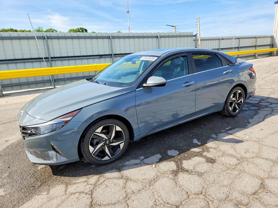 2021 Hyundai VIN KMHLP4AGXMU170940 COPART salvage auction — HAIL, Mo - Certificate Of Title, sold $2,100 on 2026-07-21 (photo 1)
