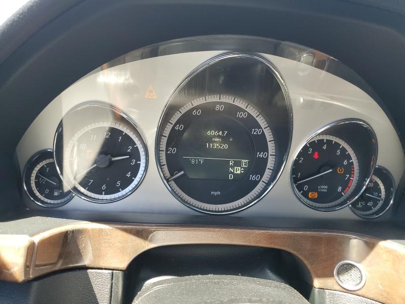 2011 Mercedes-benz E-class VIN WDDHF5GB5BA377979 COPART salvage auction — REAR END, Ar - Cert Of Title-Salvage, sold $2,450 on 2026-07-20 (photo 9)