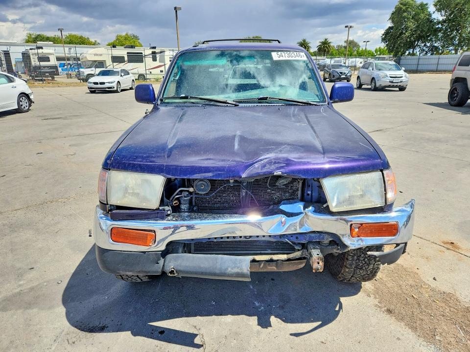 1996 Toyota 4runner VIN JT3HN86R9T0019454 COPART salvage auction — FRONT END, CA - SALVAGE CERTIFICATE, sold $1,400 on 2026-07-06 (photo 5)