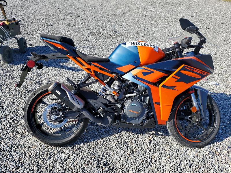 2022 Ktm 390 adventure VIN MD2JYJ401NC214430 COPART salvage auction — FRONT END, CA - SALVAGE CERTIFICATE, sold $425 on 2026-10-01 (photo 1)