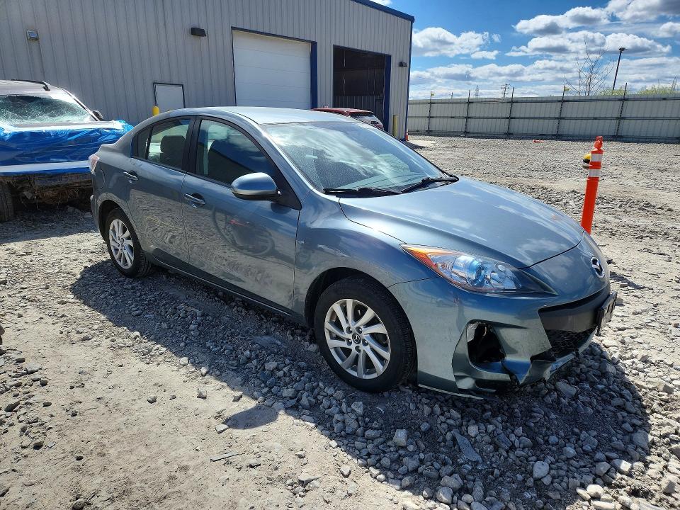 2013 Mazda 3 VIN JM1BL1V73D1778322 COPART salvage auction — FRONT END, Wi - Junked Vehicle Bill Of Sale, sold $425 on 2026-07-13 (photo 4)