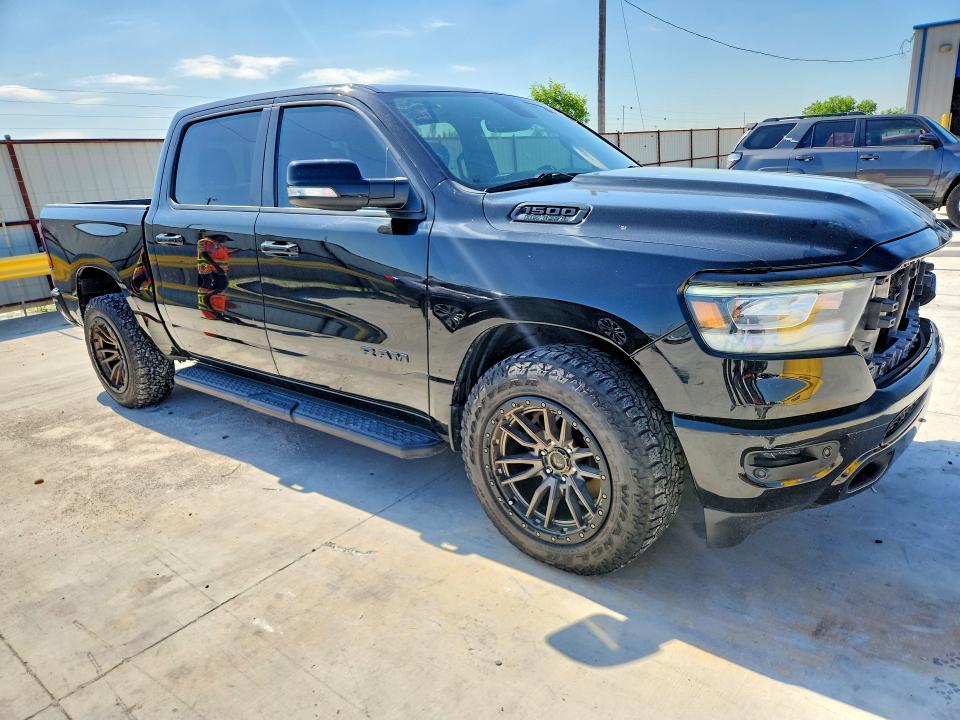 2021 Ram 1500 VIN 1C6SRFFT2MN766640 COPART salvage auction — FRONT END, Tx - Salvage Vehicle Title, sold $9,700 on 2026-07-31 (photo 4)