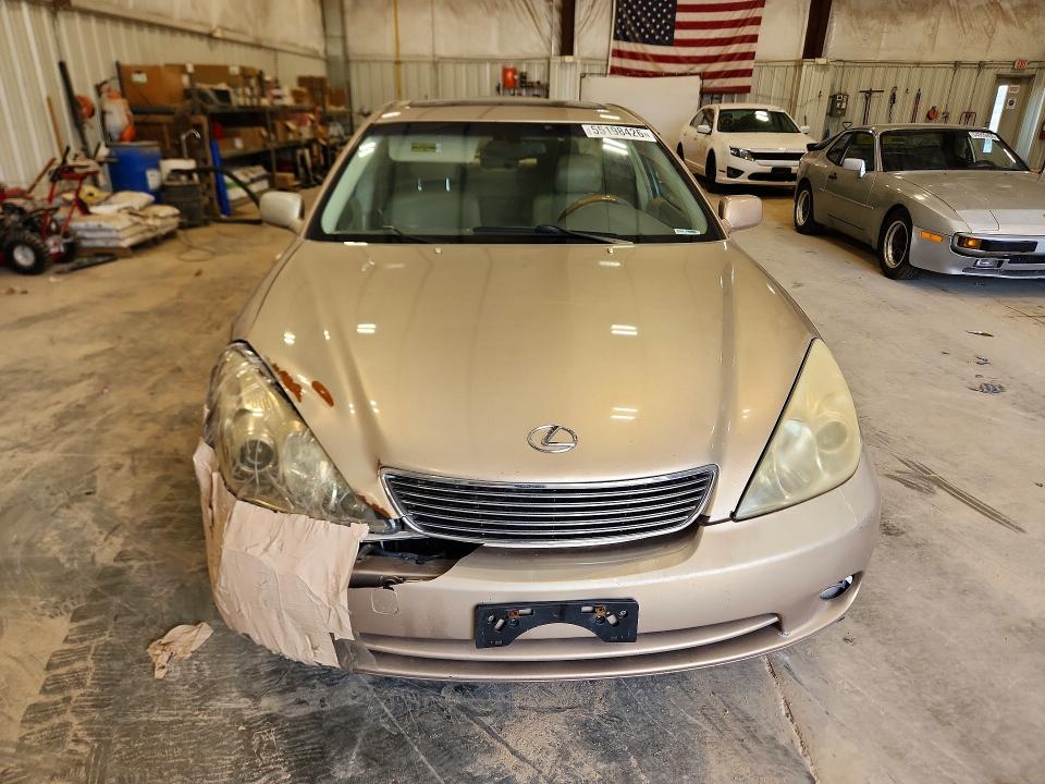 2005 Lexus Es 330 VIN JTHBA30GX55101253 COPART salvage auction — FRONT END, Wi - Certificate Of Title, sold $500 on 2026-07-15 (photo 5)