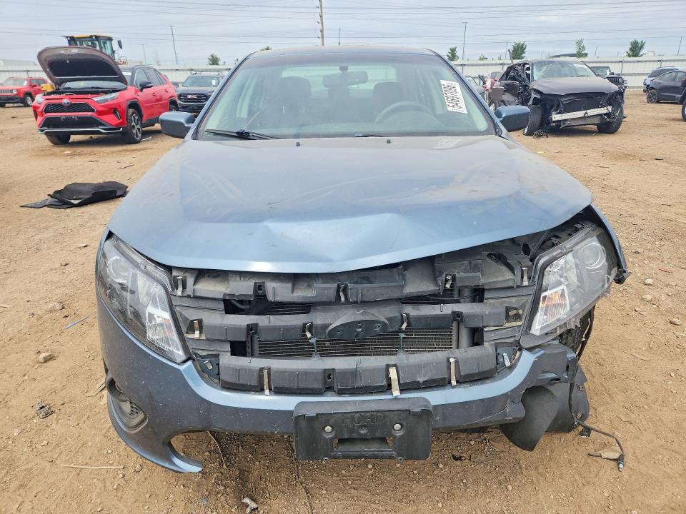 2012 Ford Fusion VIN 3FAHP0HAXCR317127 COPART salvage auction — FRONT END, Il - Salvage Certificate, sold $1,450 on 2026-07-02 (photo 5)