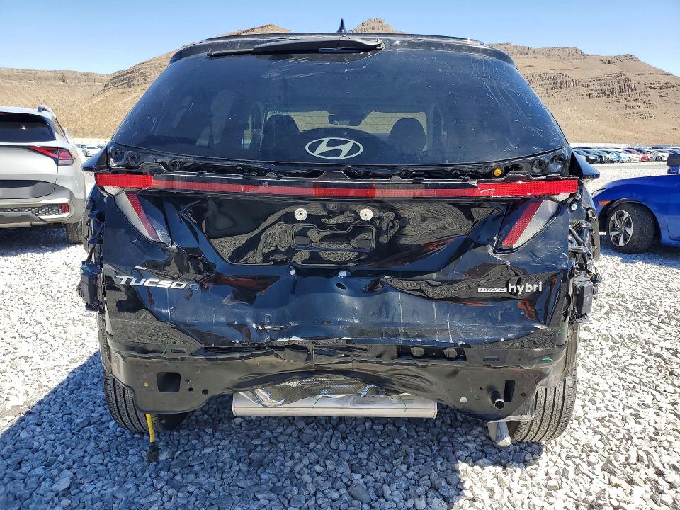 2025 Hyundai Tucson VIN KM8JCDD18SU310023 COPART salvage auction — REAR END, Nv - Salvage Title, sold $12,600 on 2026-07-27 (photo 6)