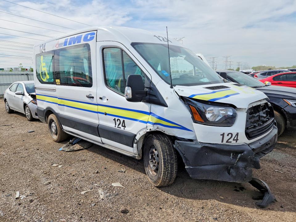 2019 Ford Transit VIN 1FDZK1CM0KKA70851 COPART salvage auction — SIDE, Il - Salvage Certificate, sold $975 on 2026-07-09 (photo 4)