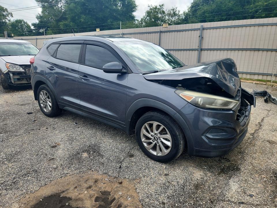 2016 Hyundai VIN KM8J23A44GU187324 COPART salvage auction — FRONT END, ID - SALVAGE CERTIFICATE OF TITLE, sold $1,700 on 2026-07-27 (photo 4)