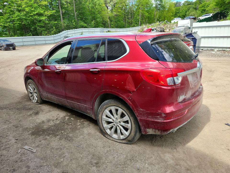 2017 Buick Envision VIN LRBFXDSA1HD117771 COPART salvage auction — REAR END, Vt - Cert Of Title-Salvage Vehicle, sold $175 on 2026-07-19 (photo 2)