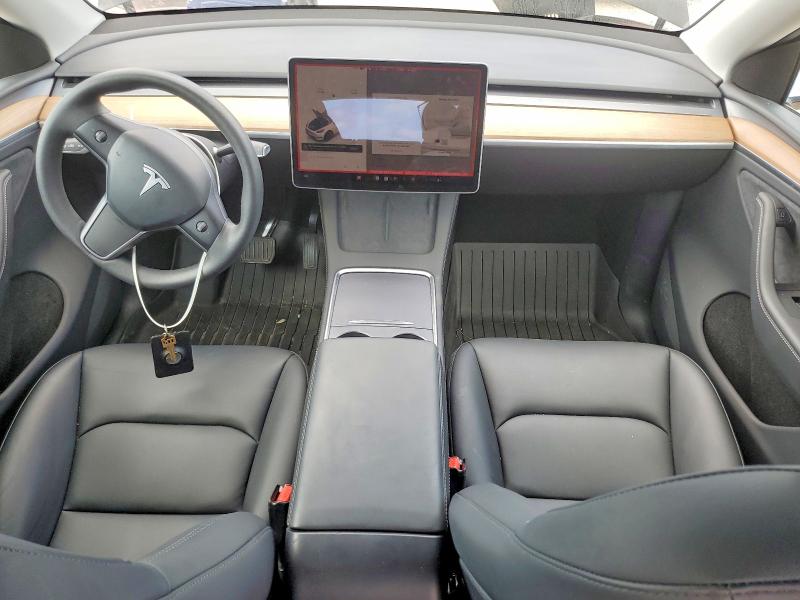 2025 Tesla VIN 7SAYGDEE9SA369468 COPART salvage auction — REAR END, Tx - Salvage Vehicle Title, sold $13,200 on 2026-07-03 (photo 8)