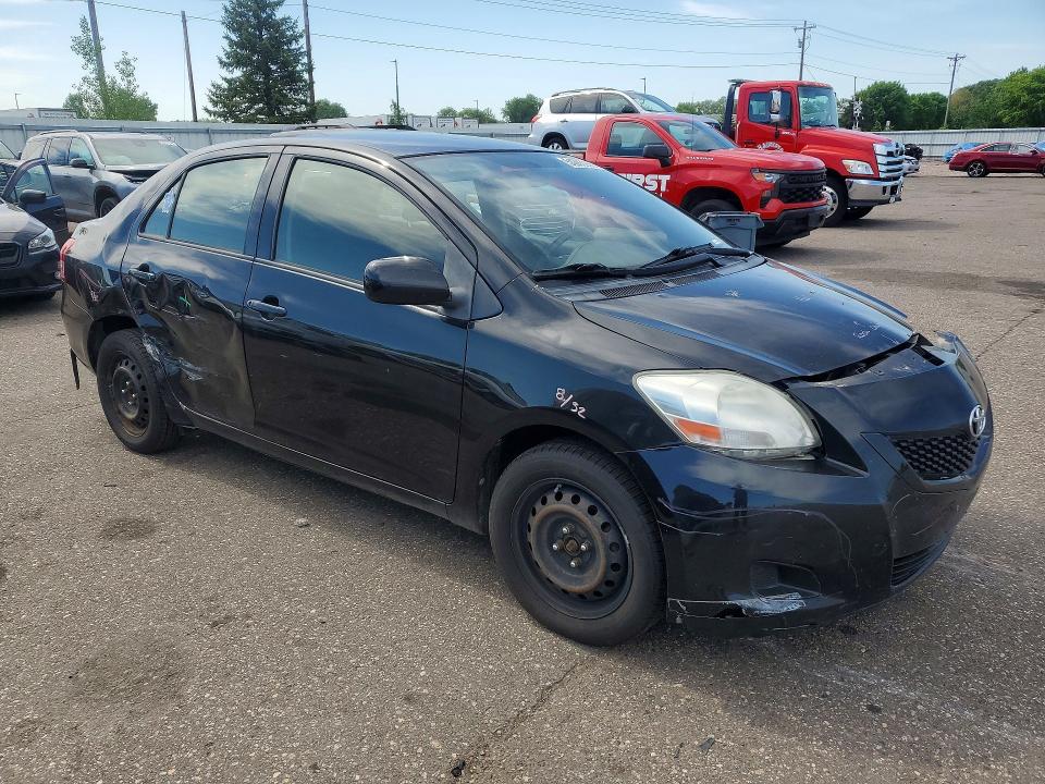2012 Toyota Yaris VIN JTDBT4K36C1418124 COPART salvage auction — FRONT END, Mn - Cert Of Title-Prior Salvage, sold $275 on 2026-07-02 (photo 4)