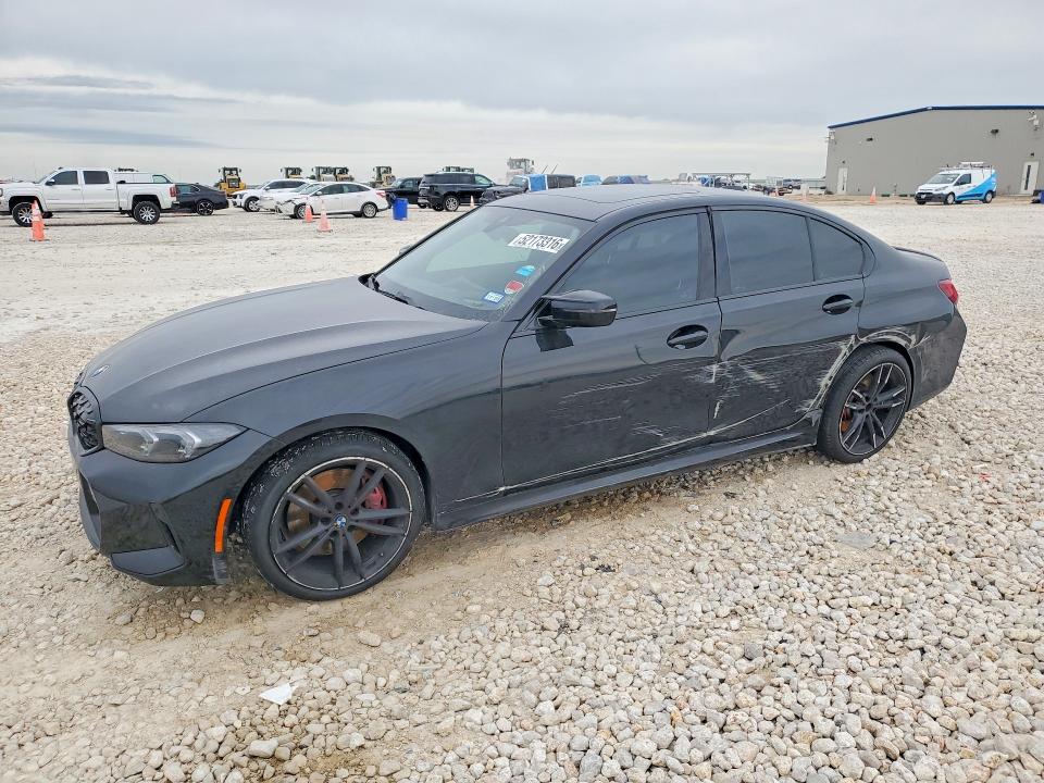 2023 BMW VIN 3MW49FF09P8C96375 COPART salvage auction — SIDE, Tx - Salvage Vehicle Title, sold $30,500 on 2026-07-02 (photo 1)