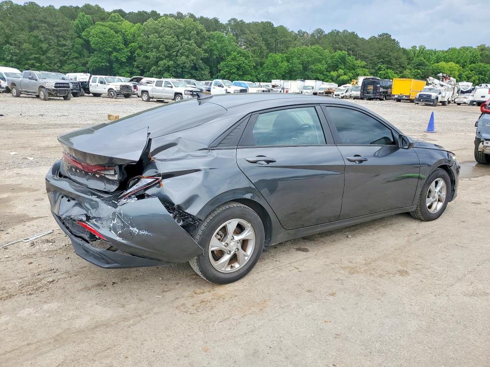 2021 Hyundai VIN 5NPLL4AG3MH017908 COPART salvage auction — REAR END, Nj - Cert Of Title-Salvage, sold $4,100 on 2026-07-31 (photo 3)