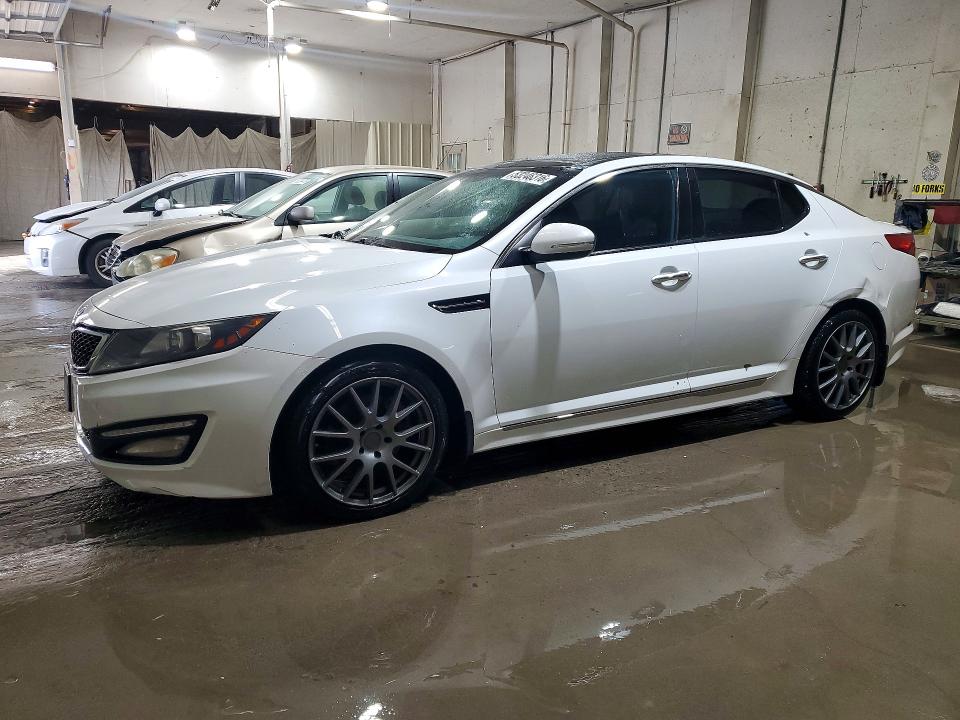 2013 Kia Optima VIN 5XXGR4A62DG228987 COPART salvage auction — VANDALISM, Ga - Cert Of Title-Salvage, sold $425 on 2026-07-02 (photo 1)