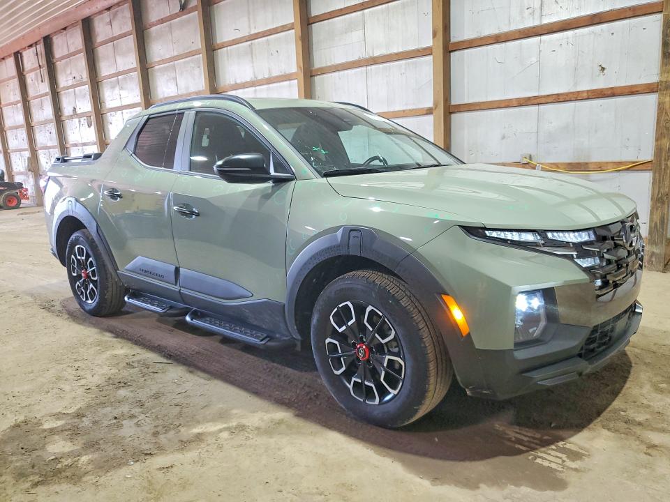 2024 Hyundai Santa cruz VIN 5NTJDDDF9RH104311 COPART salvage auction — HAIL, Oh - Cert Of Title-Salvage, sold $16,500 on 2026-07-09 (photo 4)