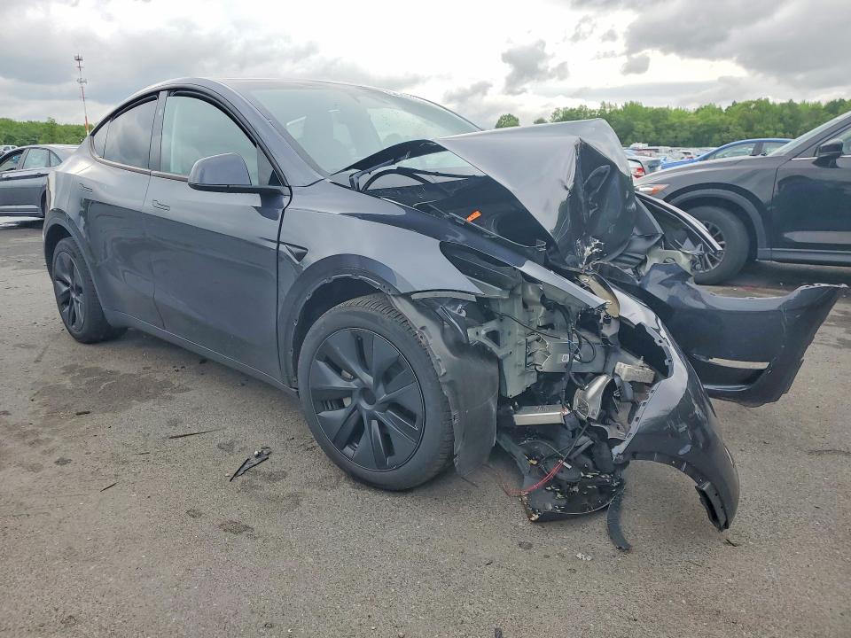 2024 Tesla Model y VIN 7SAYGDEE5RA292480 COPART salvage auction — FRONT END, Nj - Cert Of Title-Salvage, sold $150 on 2026-07-21 (photo 4)
