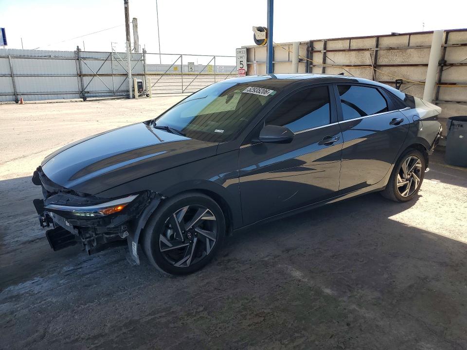 2024 Hyundai Elantra VIN KMHLS4DG6RU758951 COPART salvage auction — FRONT END, NM - CERT OF TITLE-SALVAGE, sold $4,700 on 2026-07-24 (photo 1)