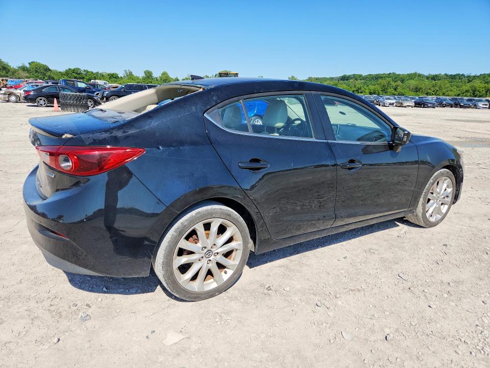 2014 Mazda 3 VIN JM1BM1W31E1202030 COPART salvage auction — HAIL, Il - Salvage Certificate, sold $1,850 on 2026-07-06 (photo 3)