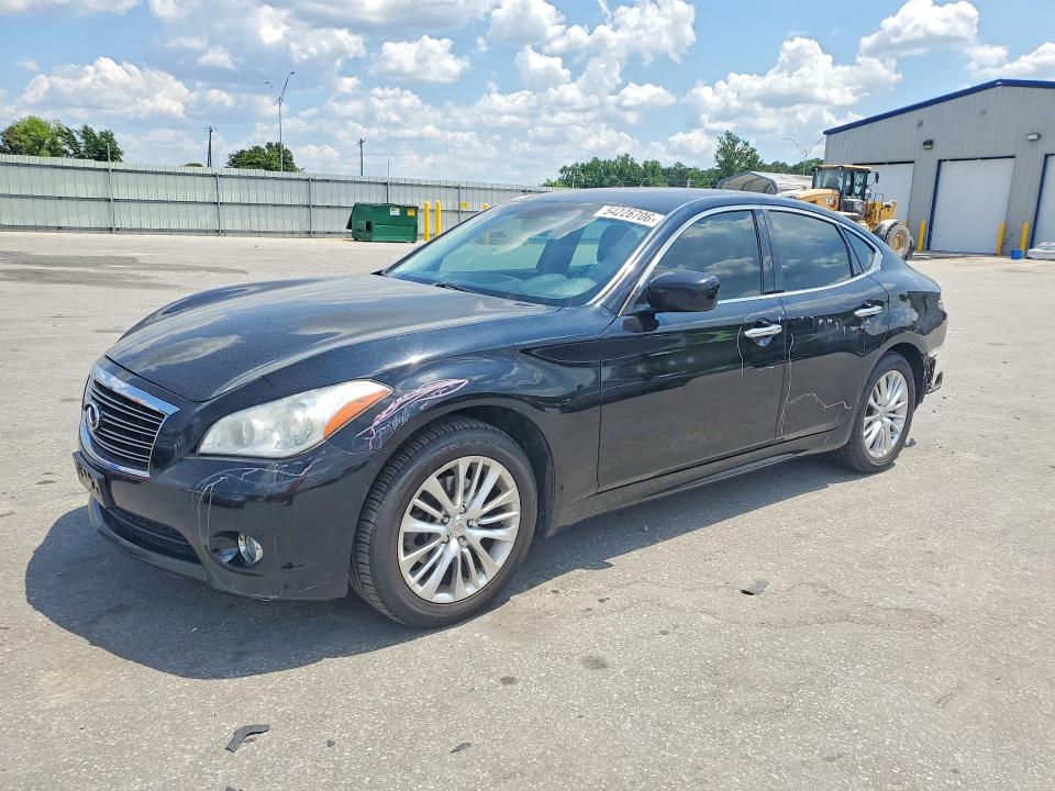 2012 Infiniti M VIN JN1BY1AR6CM396763 COPART salvage auction — REAR END, Nc - Salvage Certificate Of Title, sold $300 on 2026-07-21 (photo 1)