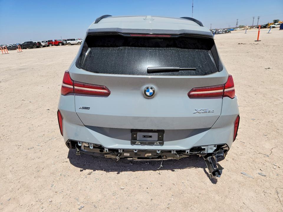 2025 BMW X3 VIN 5UX53GP01S9118907 COPART salvage auction — REAR END, Tx - Salvage Vehicle Title, sold $21,900 on 2026-07-15 (photo 6)
