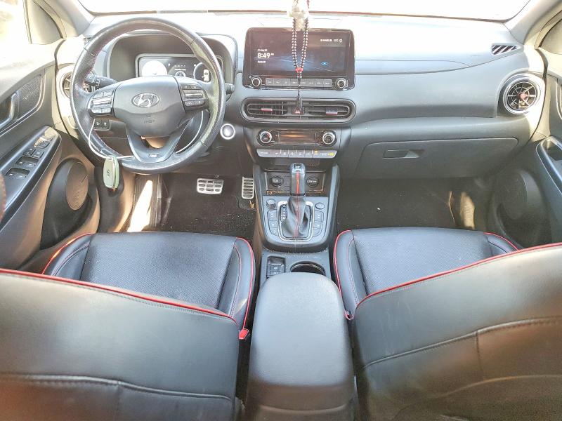 2023 Hyundai Kona VIN KM8K5CA30PU943623 COPART salvage auction — FRONT END, On - Permit Salvage, sold $1,800 on 2026-07-30 (photo 8)