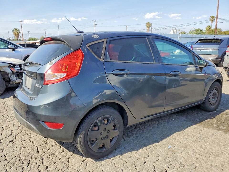 2011 Ford Fiesta VIN 3FADP4EJ8BM221132 COPART salvage auction — REAR END, Ca - Salvage Certificate, sold $250 on 2026-07-09 (photo 3)
