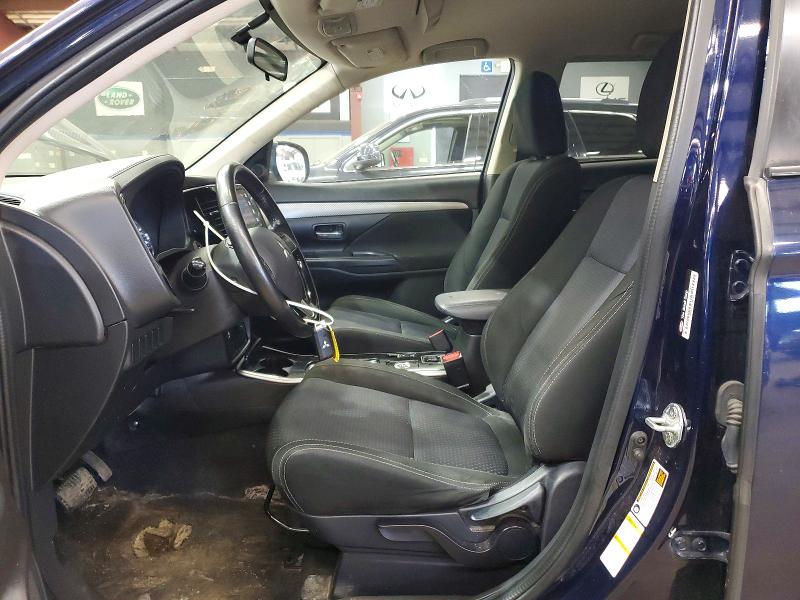2017 Mitsubishi Outlander VIN JA4AZ3A39HZ056542 COPART salvage auction — FRONT END, WV - CERTIFICATE OF TITLE, sold $4,400 on 2026-07-02 (photo 7)