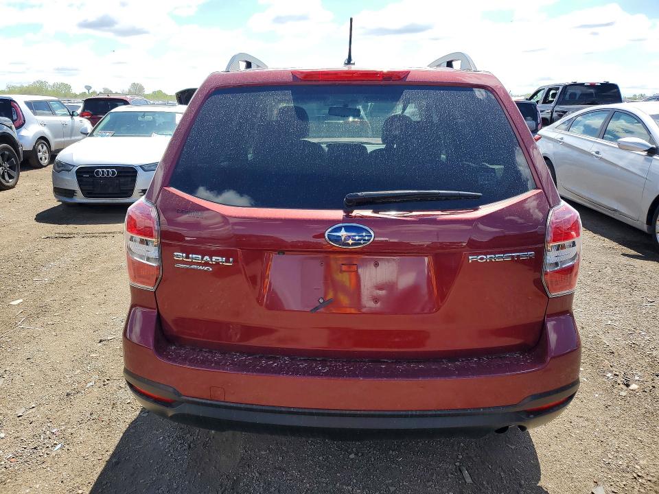 2015 Subaru Forester VIN JF2SJADCXFH827645 COPART salvage auction — FRONT END, Il - Salvage Certificate, sold $2,450 on 2026-07-21 (photo 6)