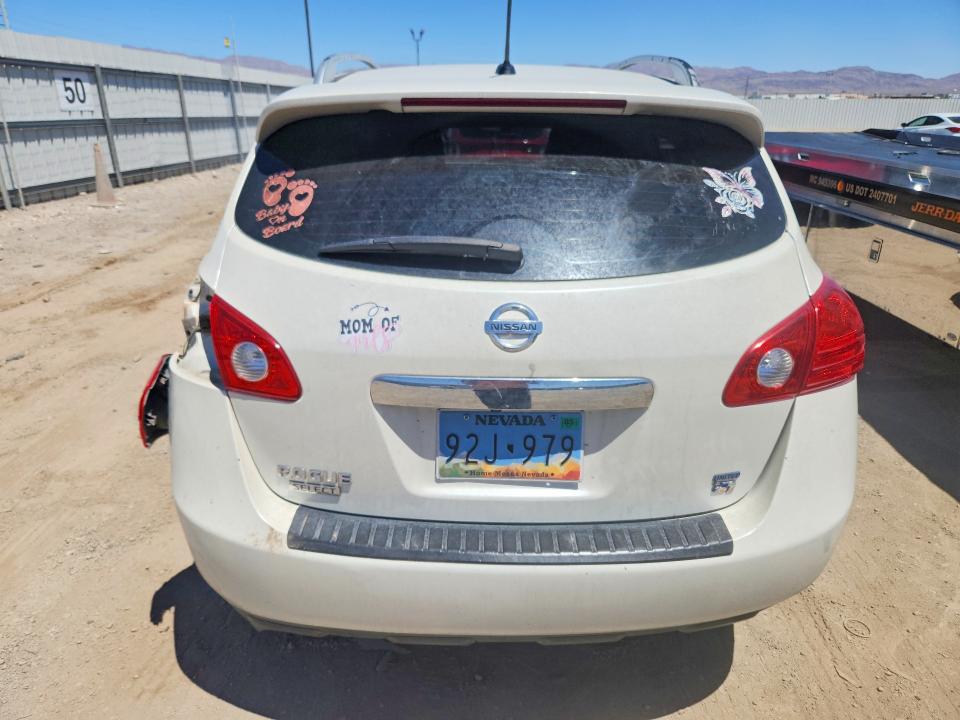 2014 Nissan Rogue VIN JN8AS5MT8EW616540 COPART salvage auction — FRONT END, Nv - Salvage Title, sold $125 on 2026-07-16 (photo 6)