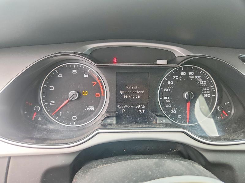 2016 Audi A4 VIN WAUAFAFL6GN002159 COPART salvage auction — FRONT END, Ut - Salvage Certificate, sold $1,100 on 2026-07-02 (photo 9)