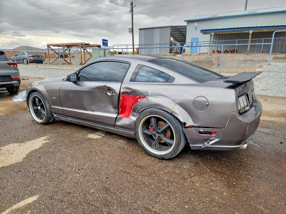 2006 Ford Mustang VIN 1ZVFT82H765216469 COPART salvage auction — REAR END, Nm - Cert Of Title-Salvage, sold $300 on 2026-07-09 (photo 2)
