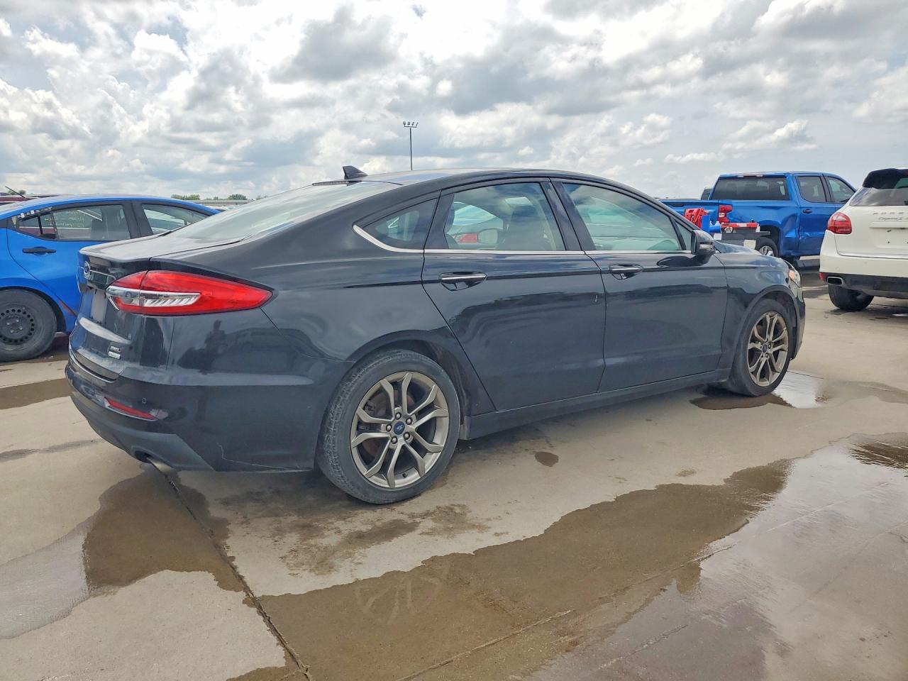 2020 Ford Fusion VIN 3FA6P0CD1LR130688 COPART salvage auction — Front End, TX - CERTIFICATE OF TITLE (P), sold $3,500 on 2026-07-09 (photo 3)