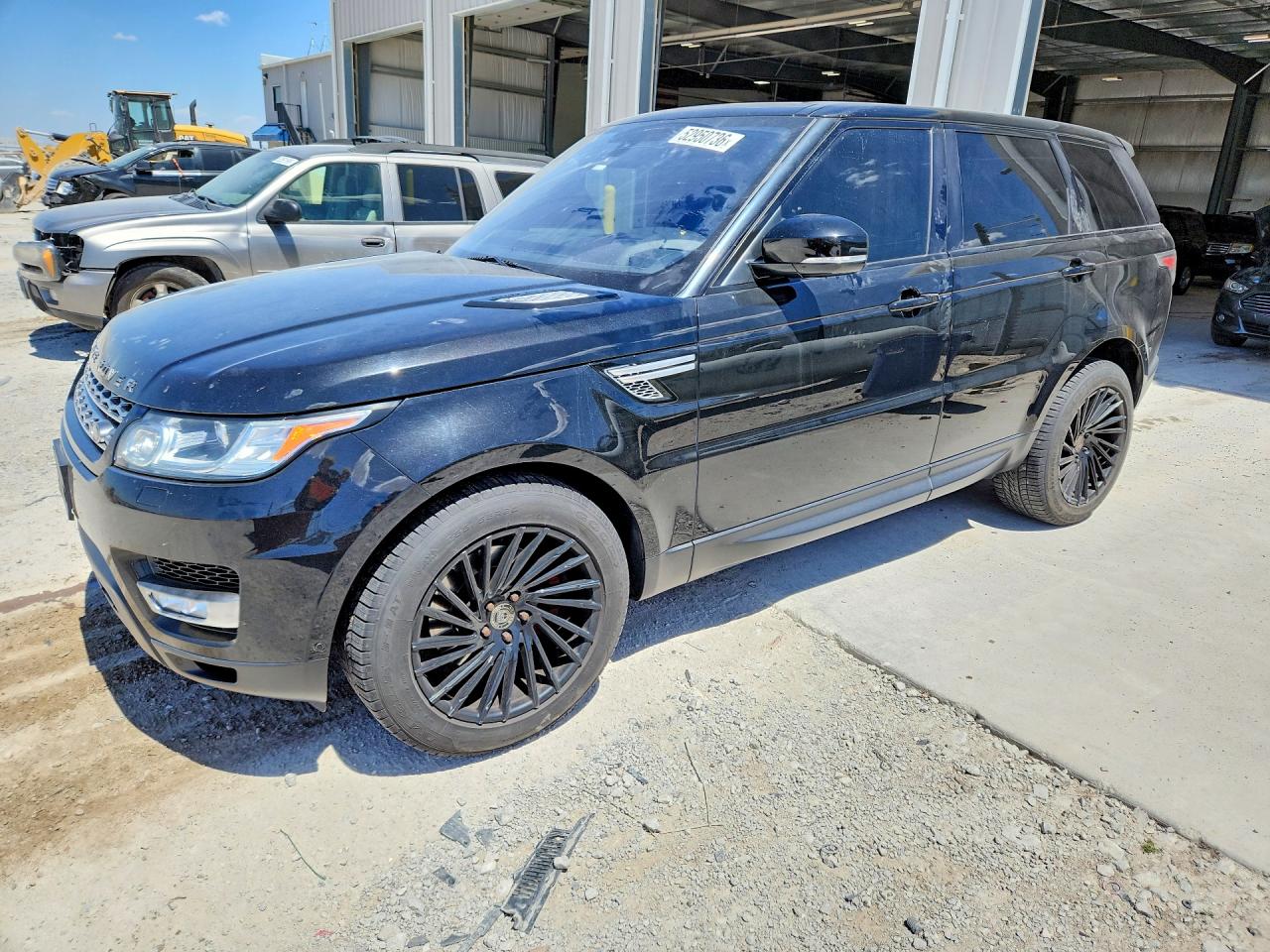 2016 Land Rover Range Rover Sport VIN SALWR2PF1GA115533 COPART salvage auction — Front End, NE - CERT OF TITLE-SALVAGE, sold $6,300 on 2026-06-30 (photo 1)