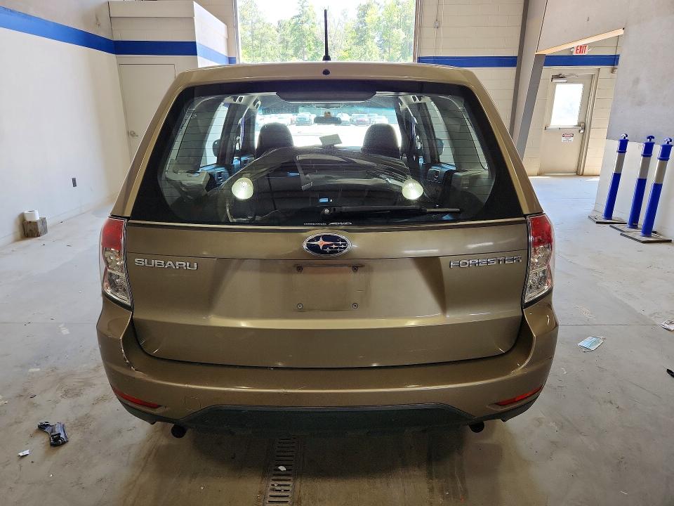 2009 Subaru Forester VIN JF2SH61699H765148 COPART salvage auction — FRONT END, VA - CERT OF TITLE - SALVAGE, sold $325 on 2026-07-10 (photo 6)