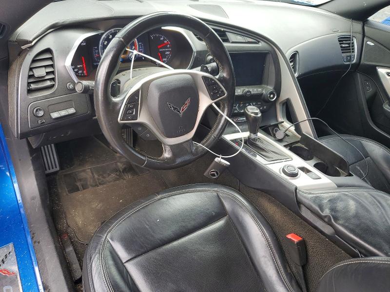 2015 Chevrolet Corvette stingray VIN 1G1YD2D73F5100155 COPART salvage auction — FRONT END, GA - CERT OF TITLE-SALVAGE, sold $14,600 on 2026-07-17 (photo 8)