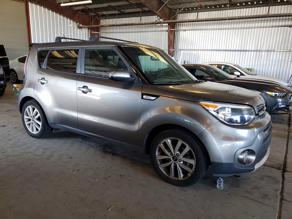 2018 Kia Soul VIN KNDJP3A54J7573861 COPART salvage auction — FRONT END, Ca - Salvage Certificate, sold $1,500 on 2026-07-09 (photo 4)