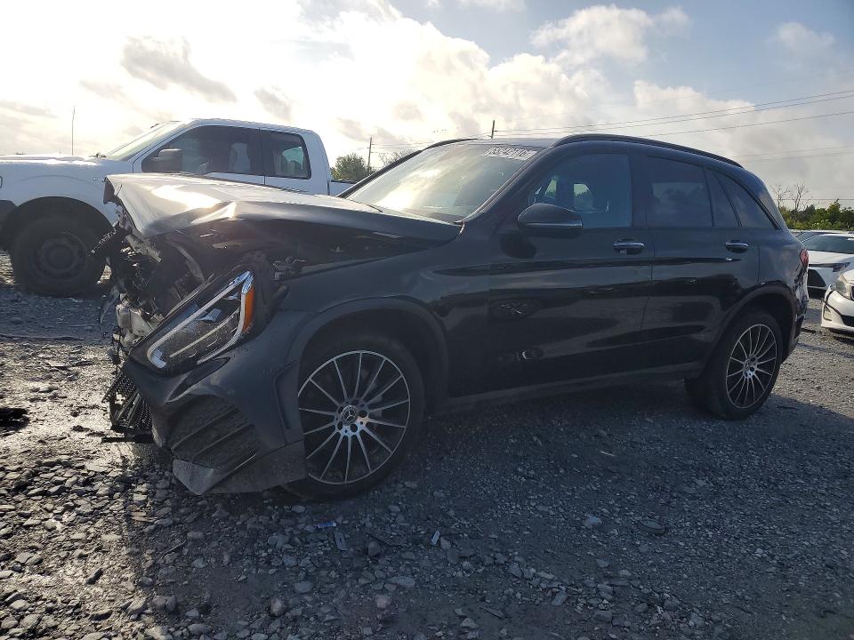 2021 Mercedes-benz Glc VIN W1N0G8EB5MV324888 COPART salvage auction — FRONT END, Fl - Certificate Of Destruction, sold $7,100 on 2026-07-17 (photo 1)