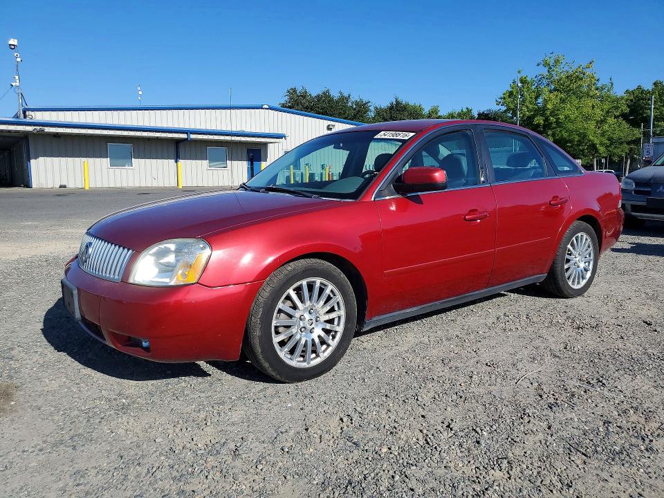 2006 Mercury Montego VIN 1MEHM42196G610045 COPART salvage auction — FRONT END, Ca - Dis/Dlr/Exp Only Clean Title, sold $400 on 2026-07-07 (photo 1)