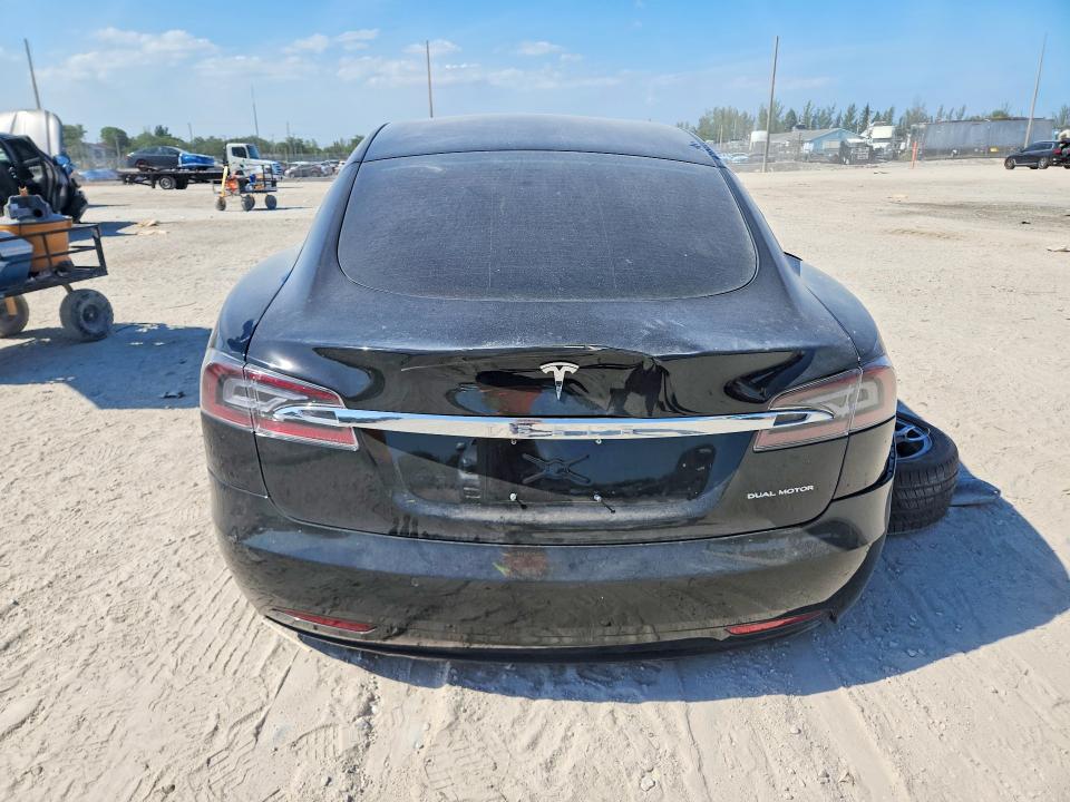 2021 Tesla Model s VIN 5YJSA1E29MF425715 COPART salvage auction — SIDE, Fl - Certificate Of Destruction, sold $8,300 on 2026-07-09 (photo 6)