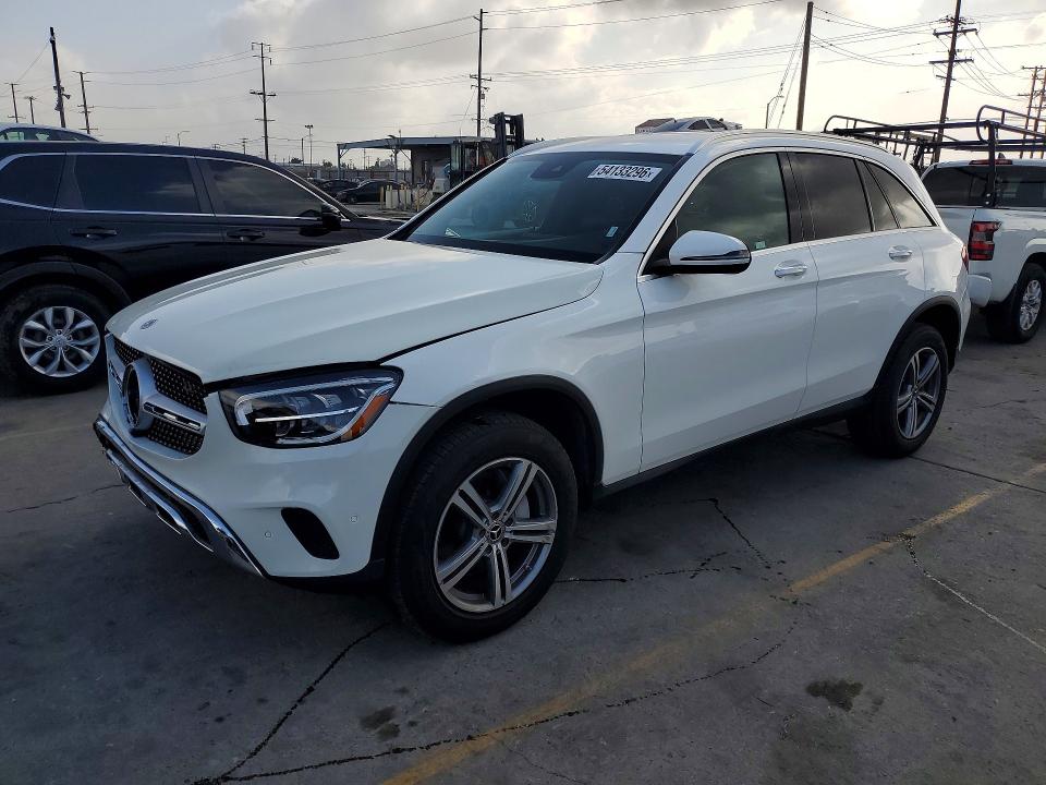2022 Mercedes-benz Glc VIN W1N0G8DB6NV361483 COPART salvage auction — FRONT END, Ca - Salvage Certificate, sold $12,800 on 2026-07-20 (photo 1)